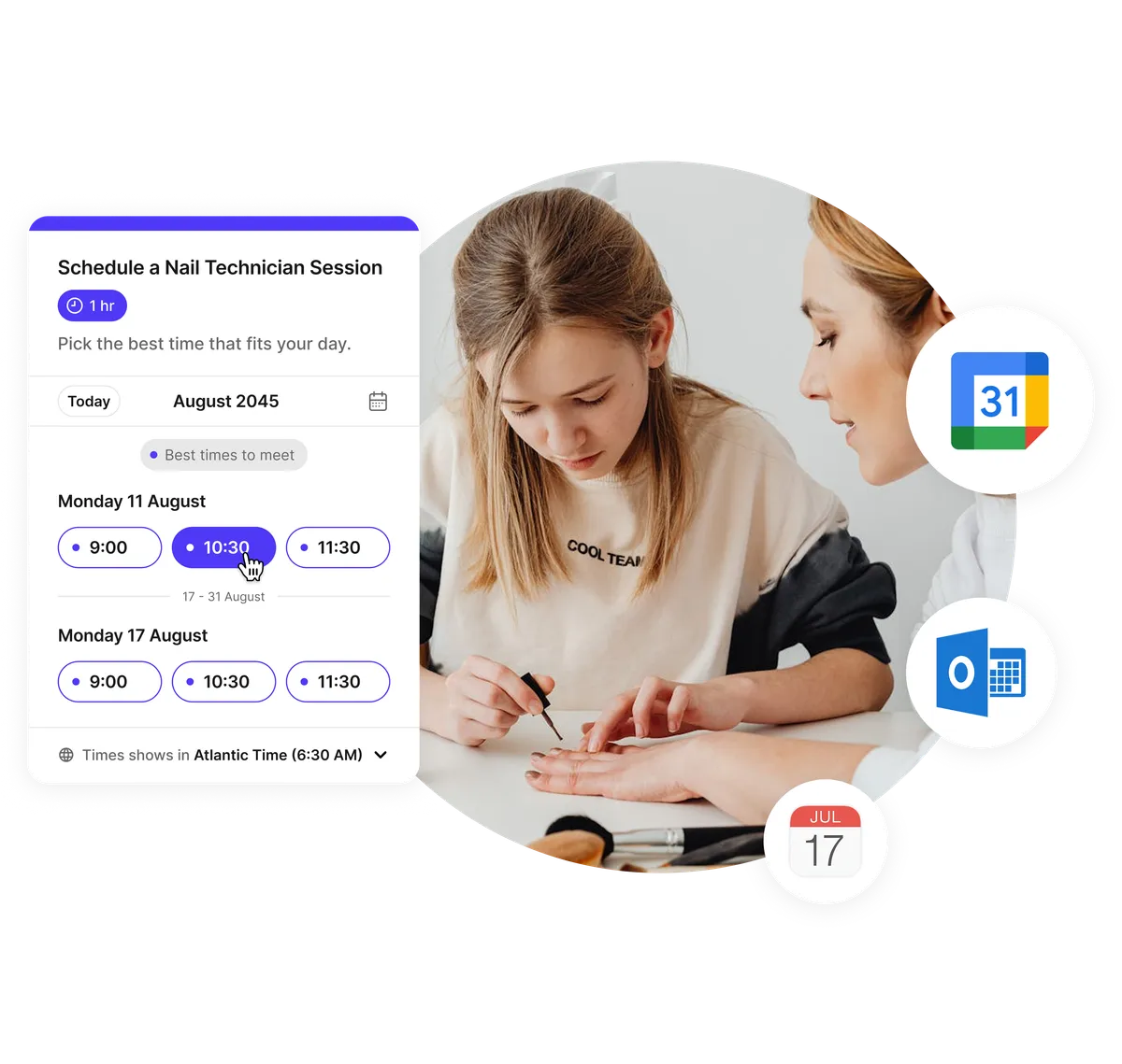 nail salon booking software