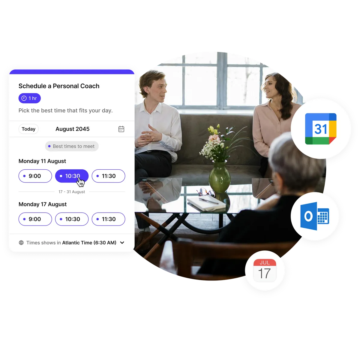 session booking app for coaches