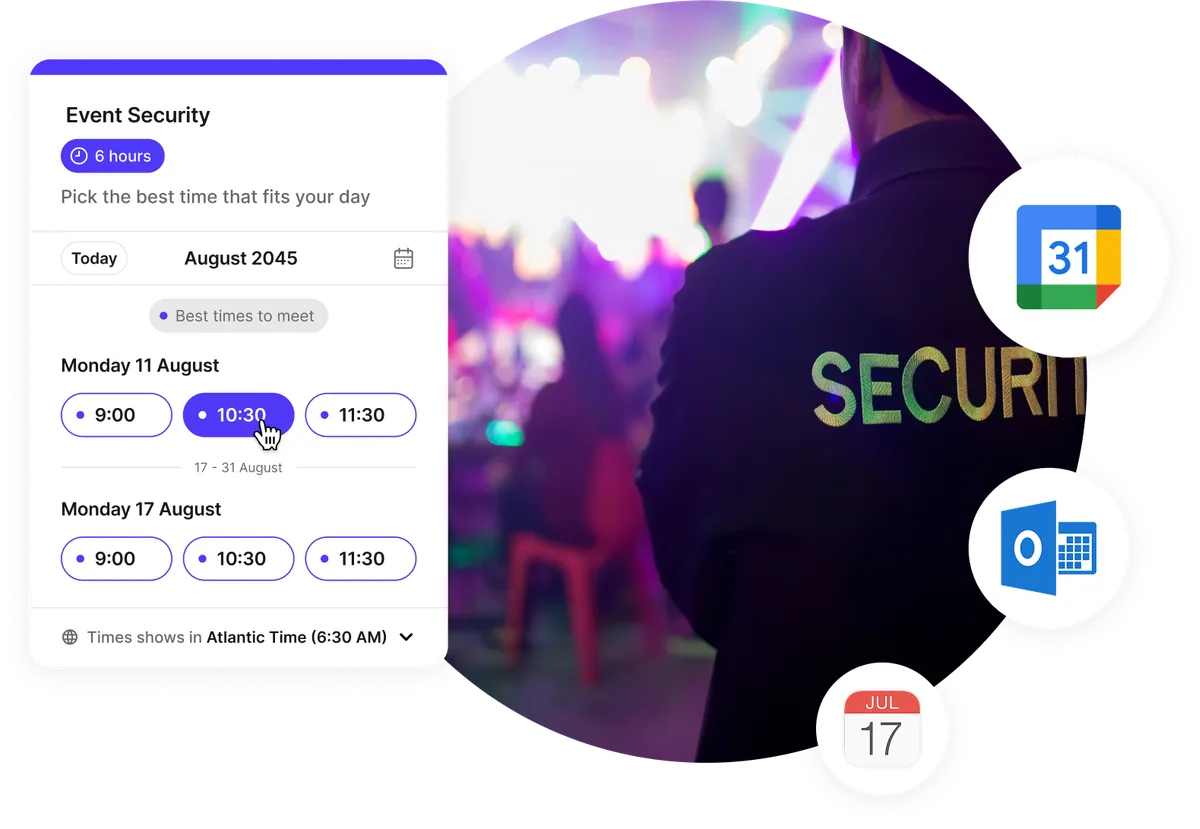 security scheduling software