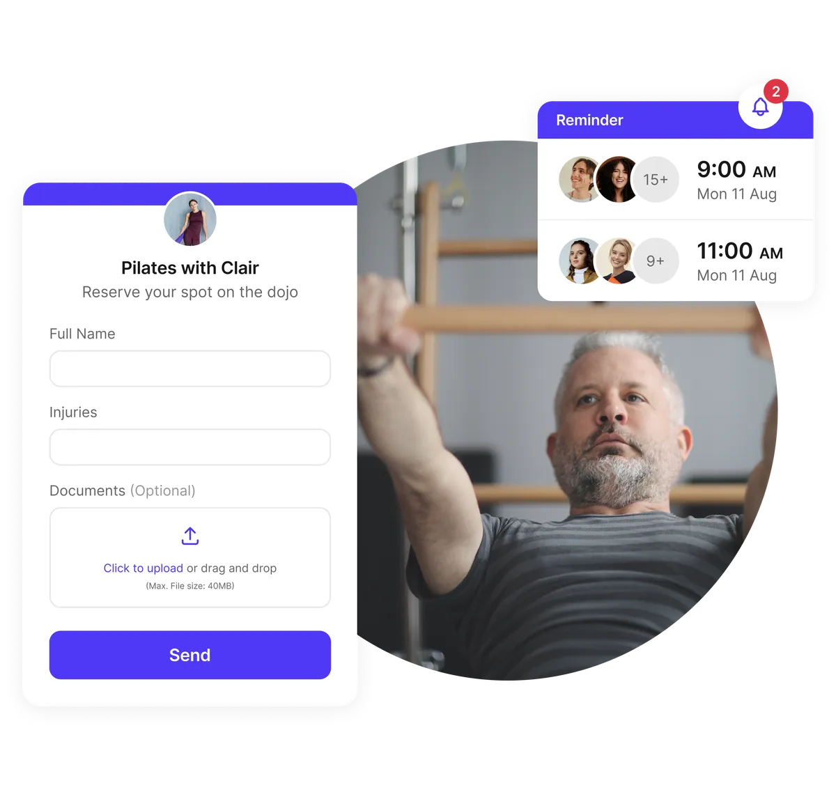 pilates studio booking software
