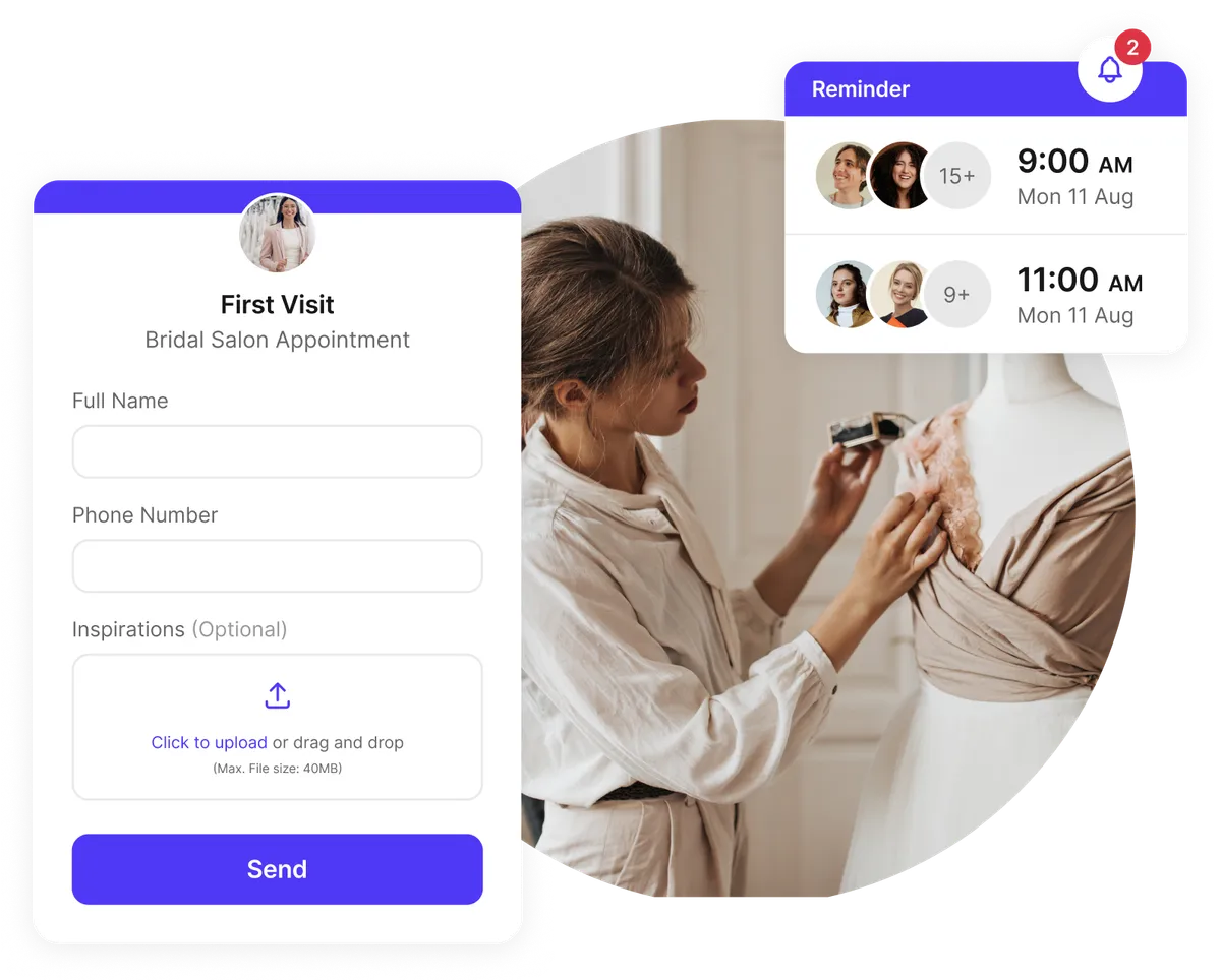 bridal consult intake form
