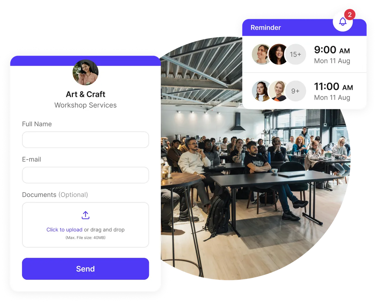 Workshop intake forms