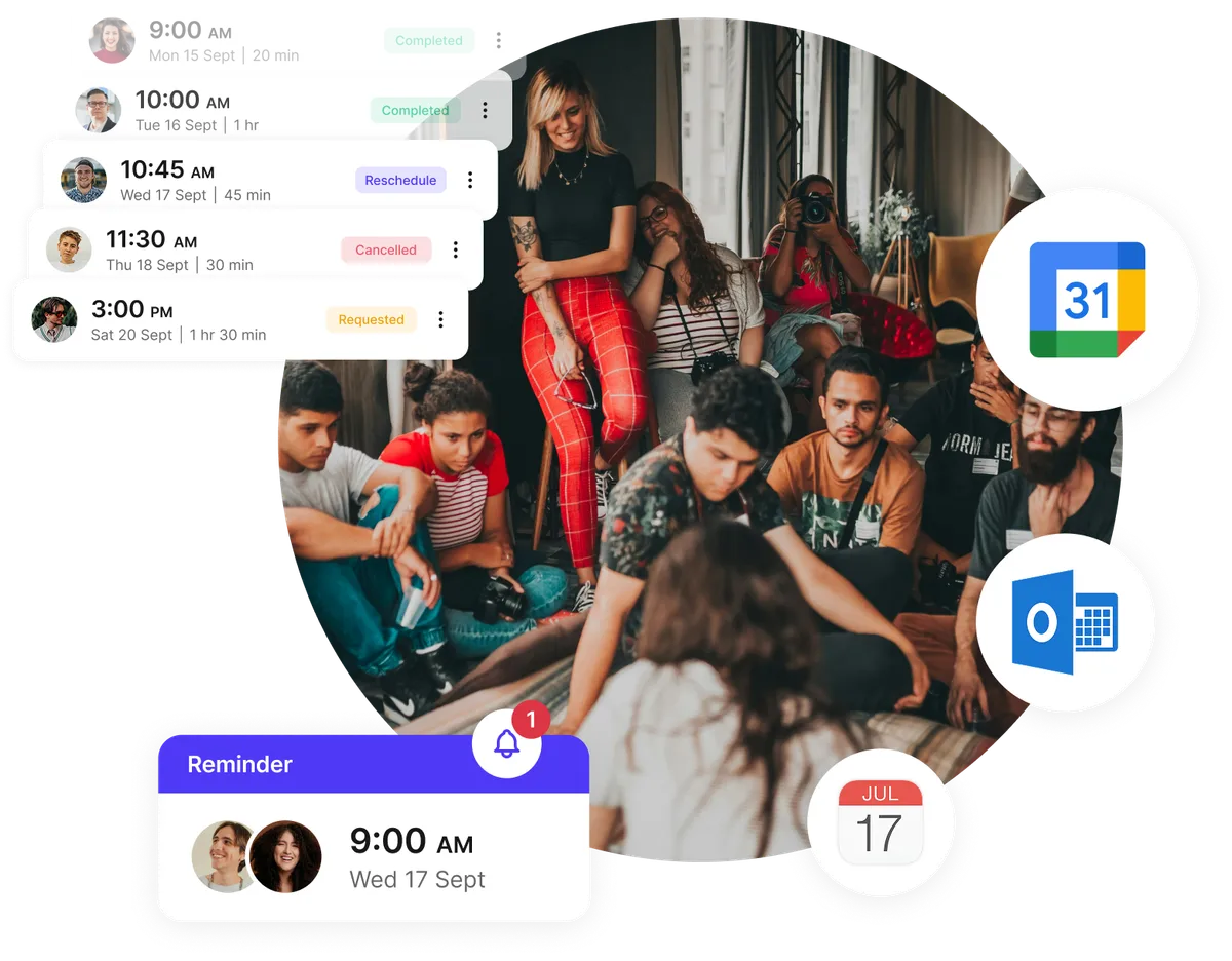 Workshop attendance reminders