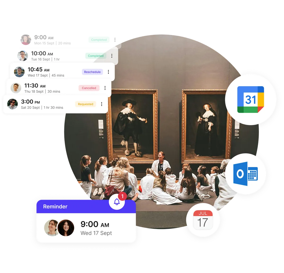 tour reminder automation