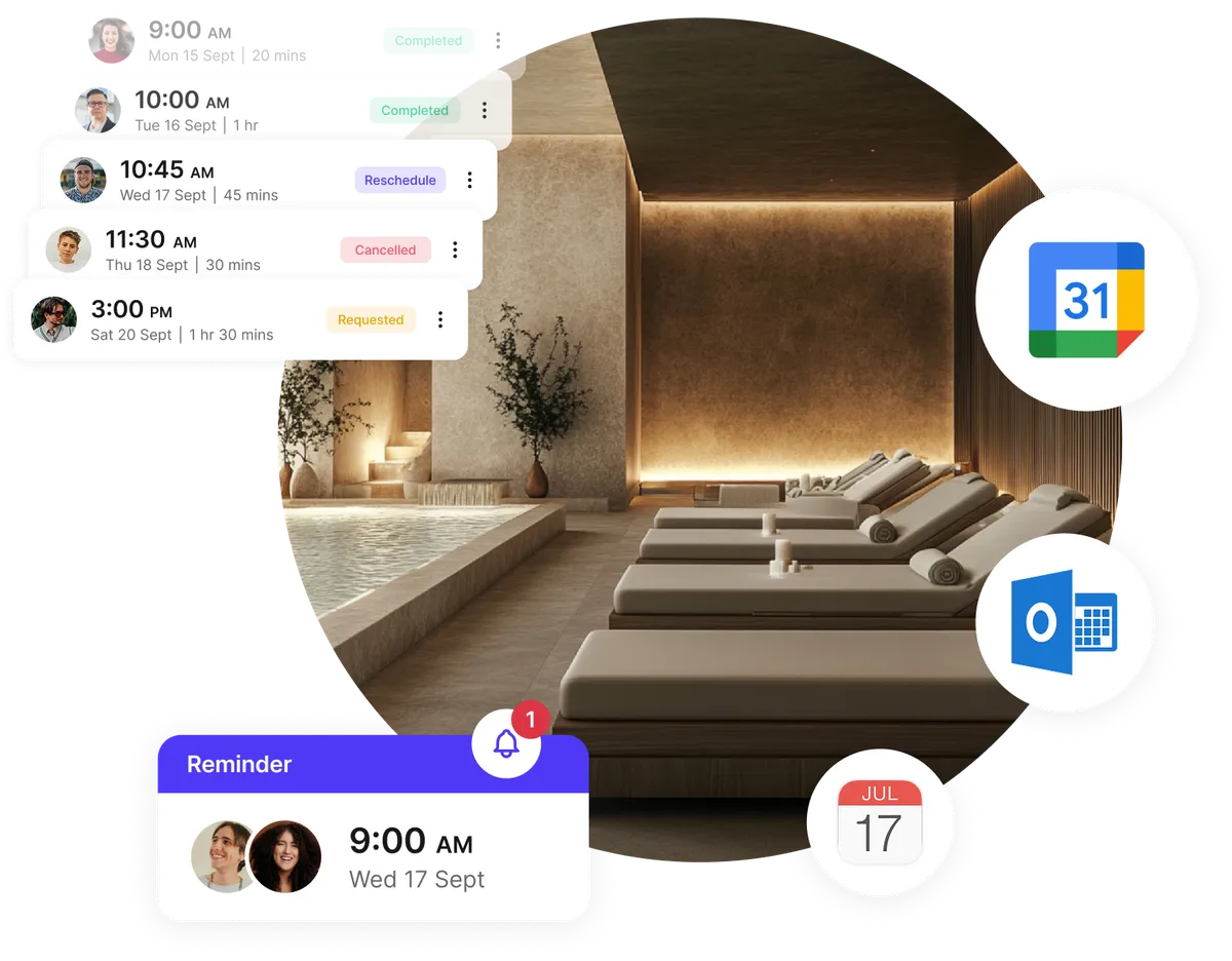 Appointment confirmations and reminders