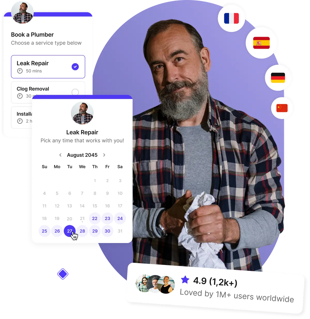 Scheduling software for plumbers