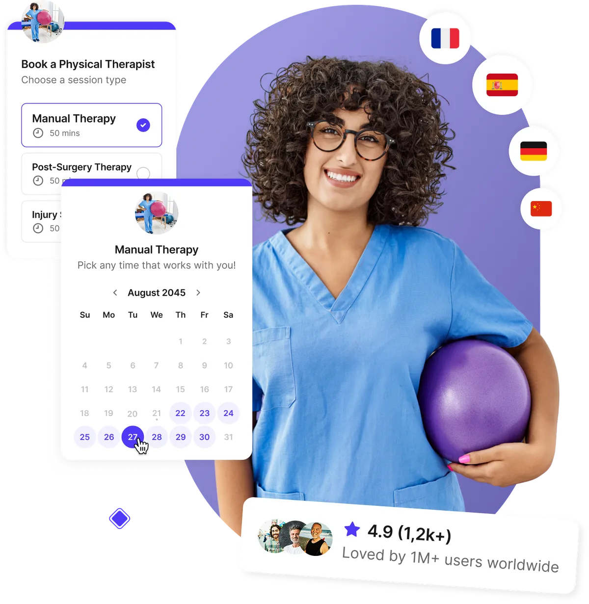 Physical therapy scheduler