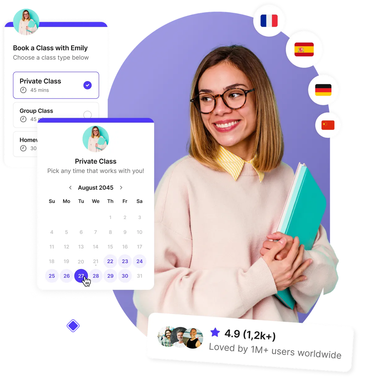online class booking system