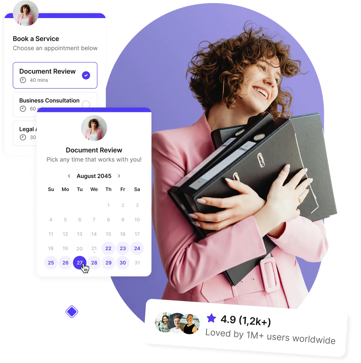 Professional services scheduling software