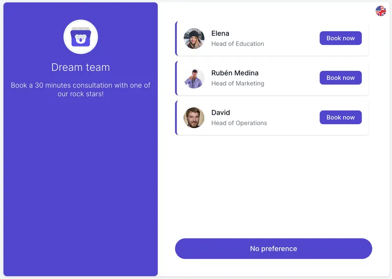One scheduling system for your entire team