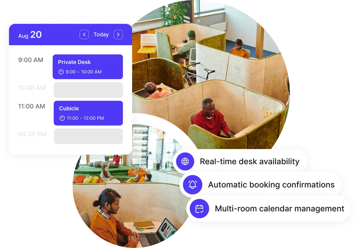 Workspace agenda management and scheduling overview