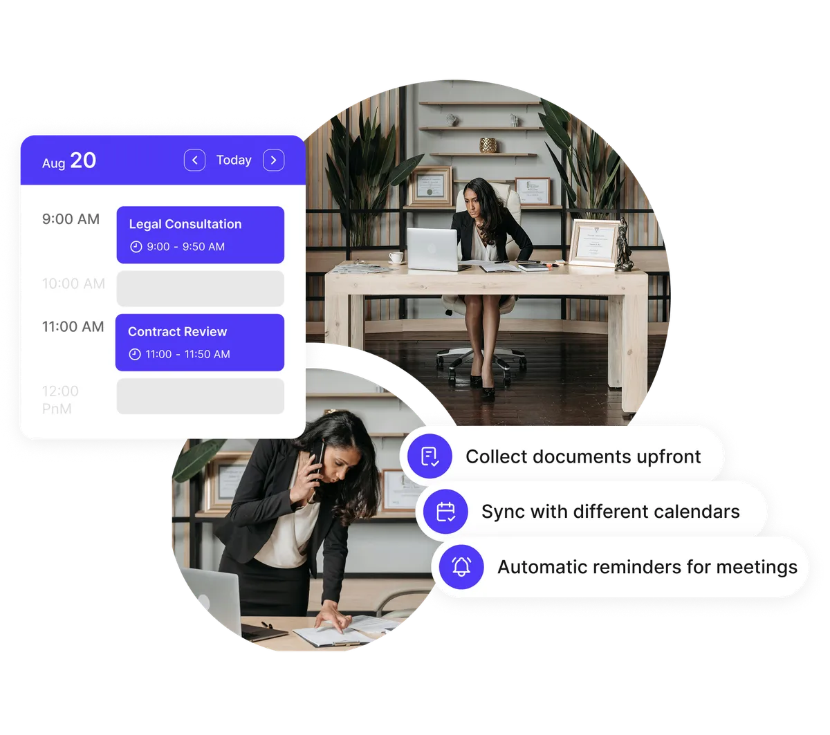 multi-attorney scheduling calendar