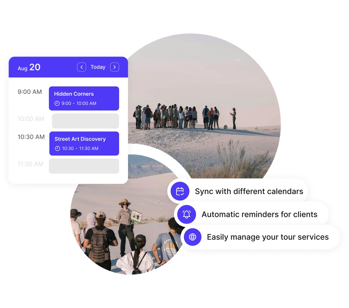 tour operator agenda management